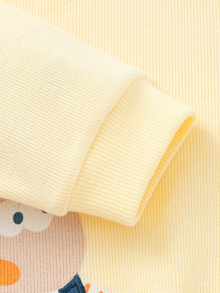 Light Yellow Long Sleeve T-Shirt