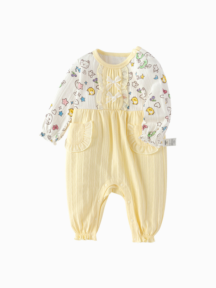 Light Yellow Outdoor Jumpsuit