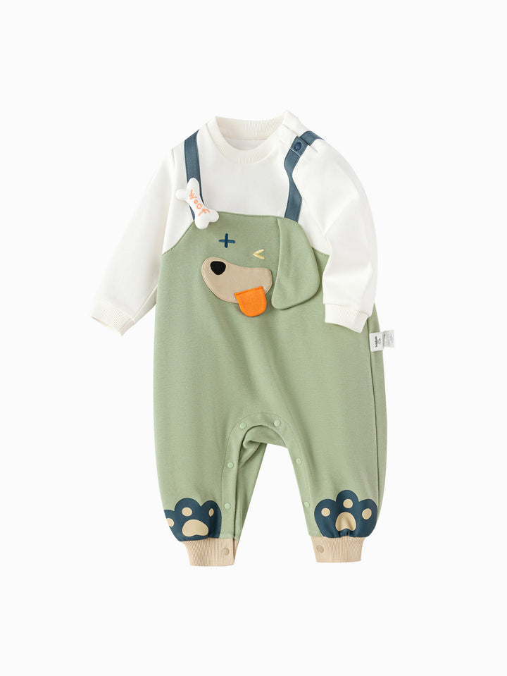 Green White Outdoor Jumpsuit