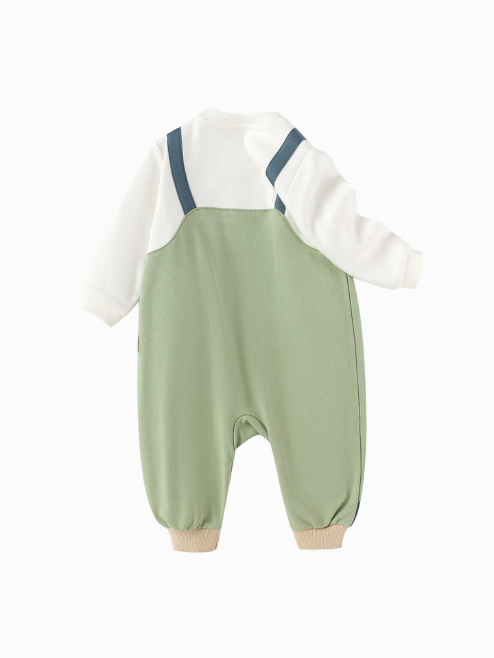 Green White Outdoor Jumpsuit