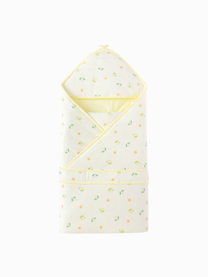 White Yellow Baby Bedding