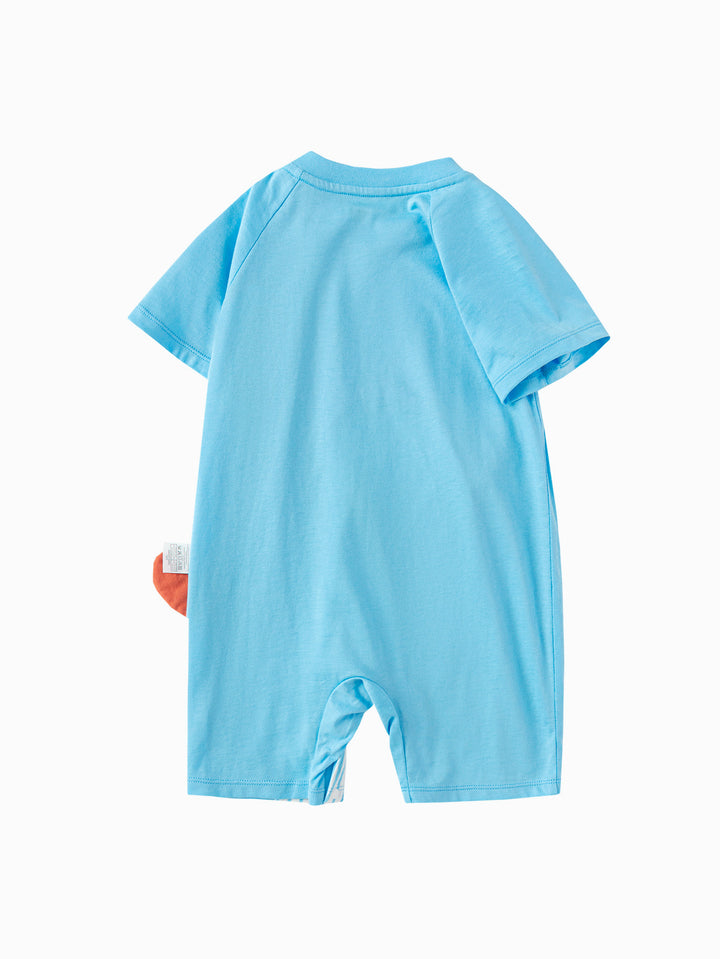 Blue Baby Unisex Knit Jumpsuit