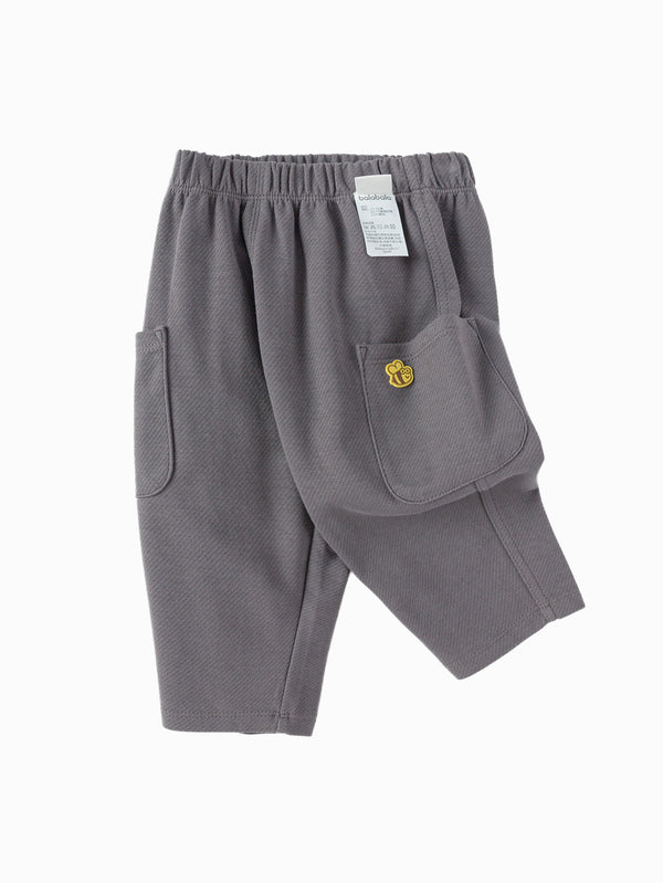 Boy Baby Clothes Cool Gray Bee Trousers