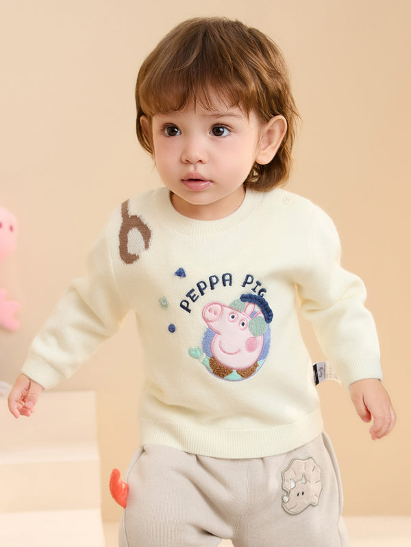[ IP-Peppa Pig ] Balabala Boy Baby Sweater