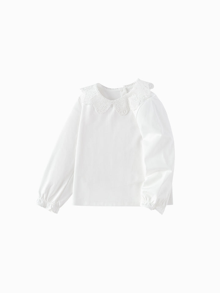 Raw White Long Sleeve T-Shirt