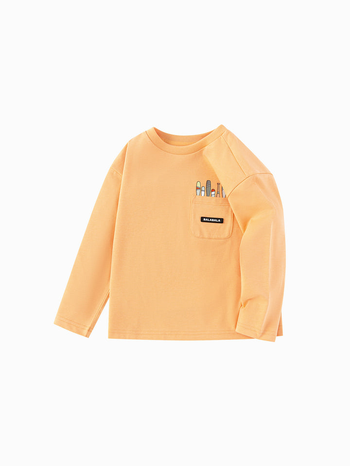 Orange Long Sleeve T-Shirt