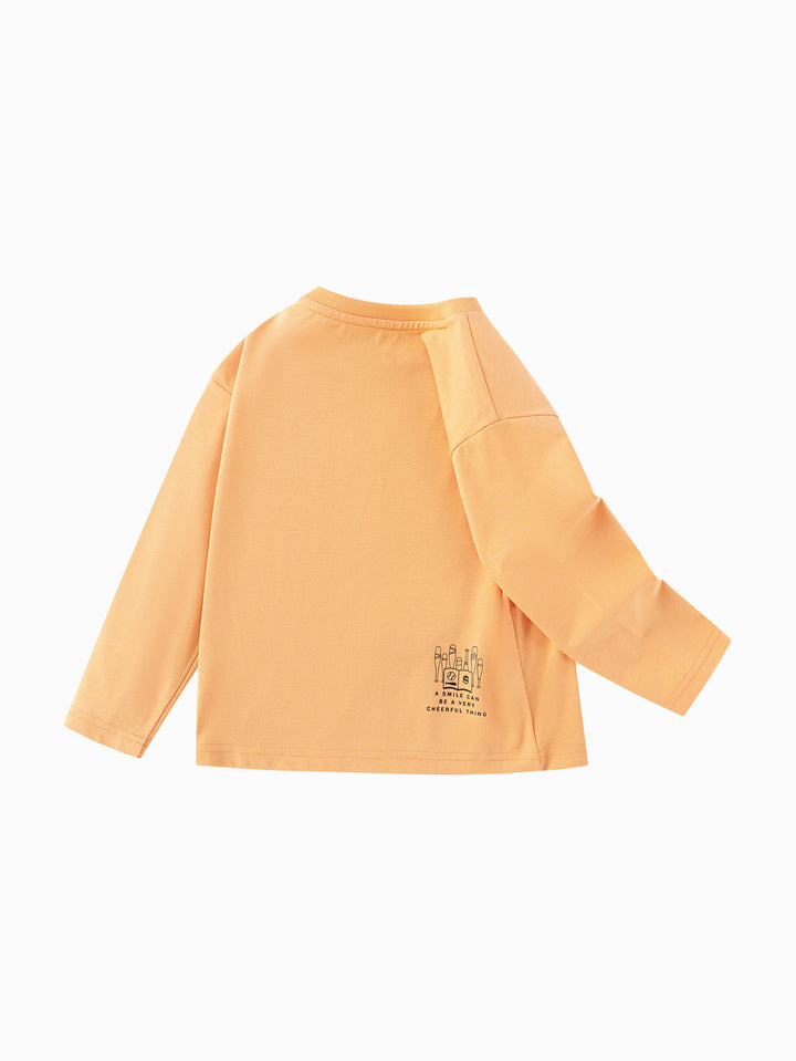 Orange Long Sleeve T-Shirt