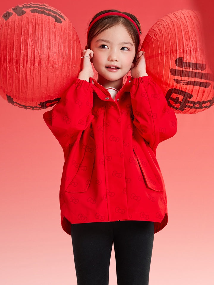 Chinese Red Casual Clothes