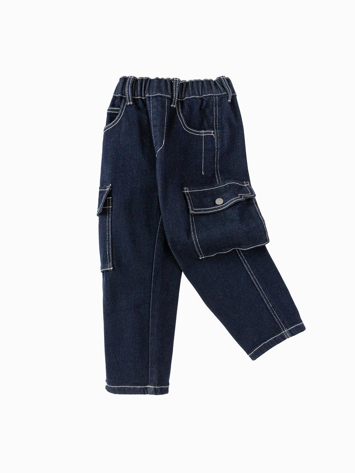 Denim Dark Blue Trousers