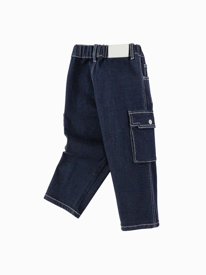 Denim Dark Blue Trousers