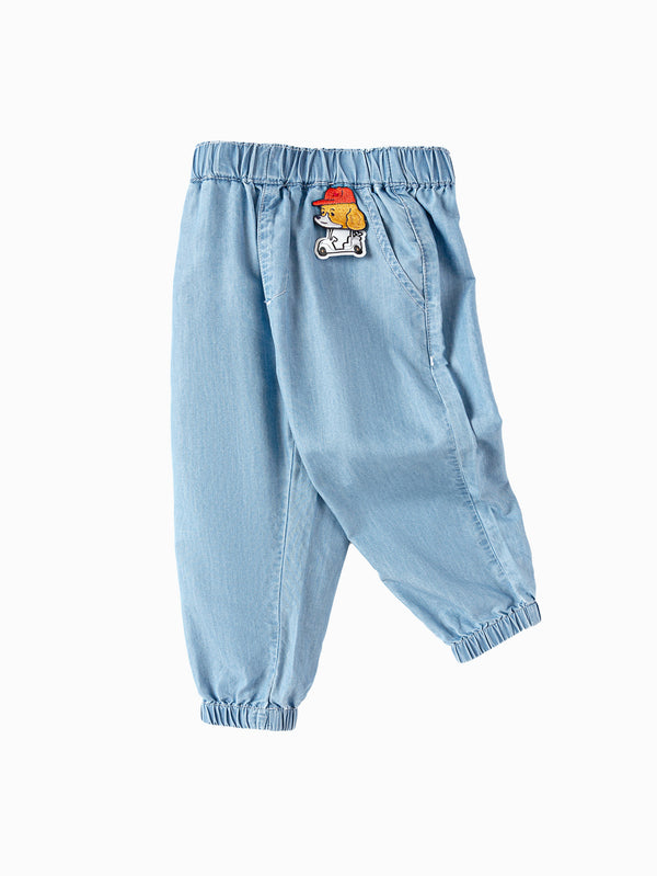 balabala Toddler Boy Have Fun Style Denim Trousers