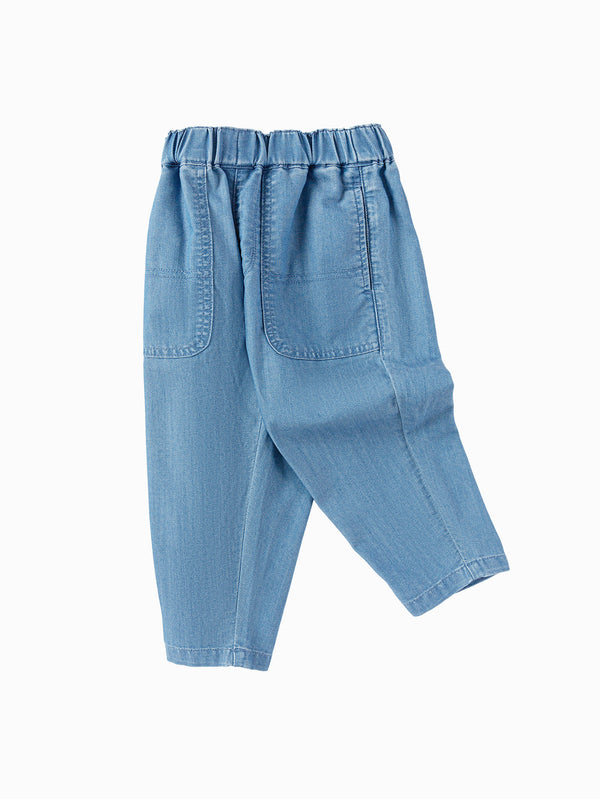 balabala Toddler Boy Have Fun Style Denim Trousers