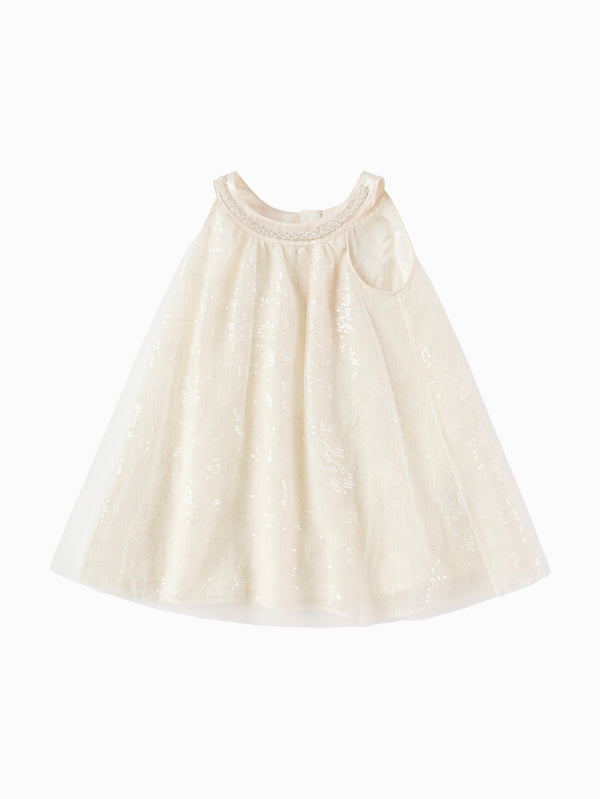 balabala Toddler Girl Explore Style Woven One-Piece Dress