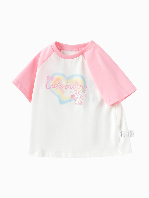 balabala Toddler Girl Have Fun Style Other Short Sleeve T-Shirts