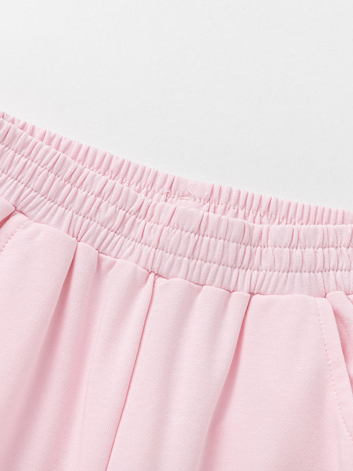 Visions Pink Baby Girl Knit Trousers