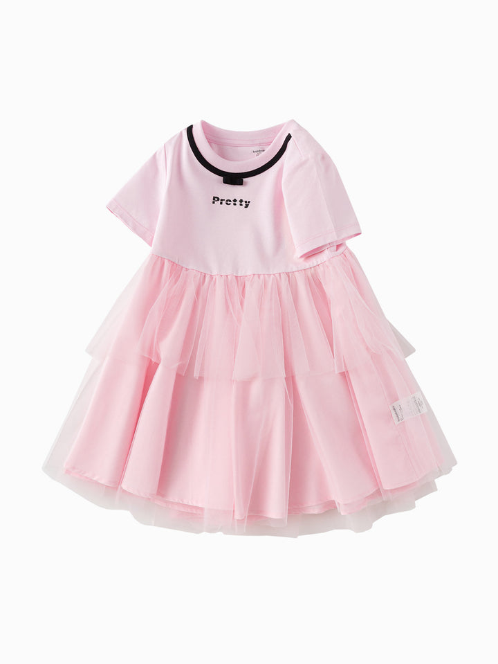 Visions Pink Baby Girl Knit Dress