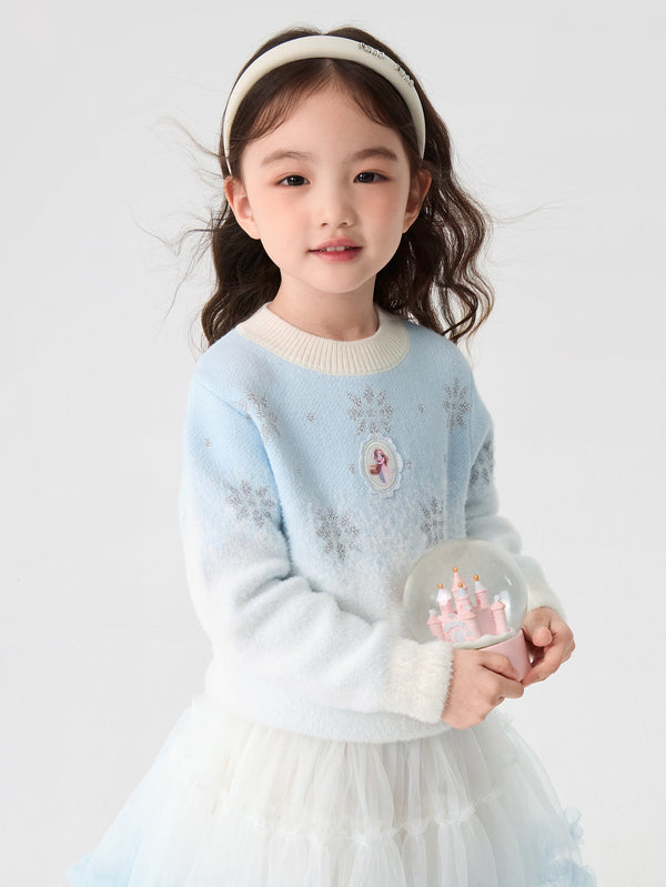 [ IP-Frozen ] Elsa Balabala Girl Toddler Sweater