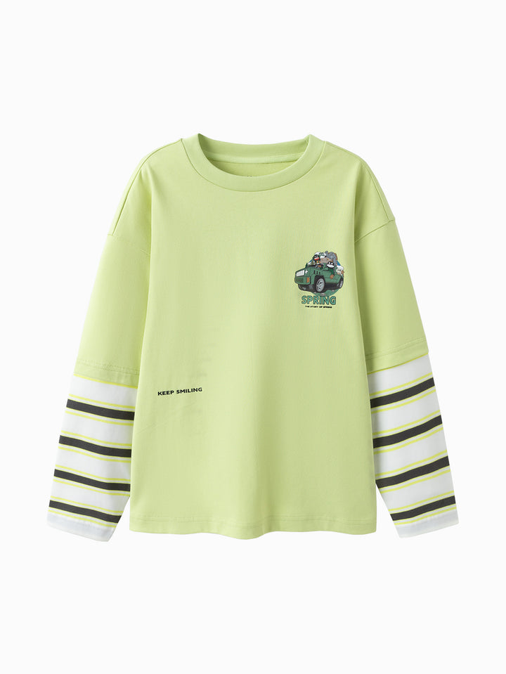 Yellow Long Sleeve T-Shirt