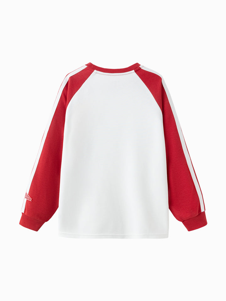 Raw White Long Sleeve T-Shirt