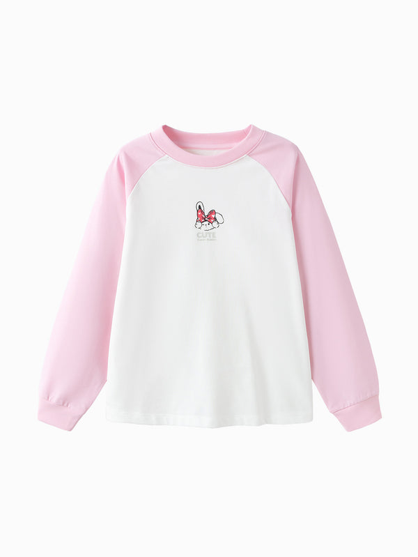 White Red Long Sleeve T-Shirt