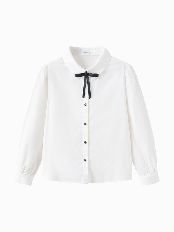 Raw White Long Sleeve Shirt