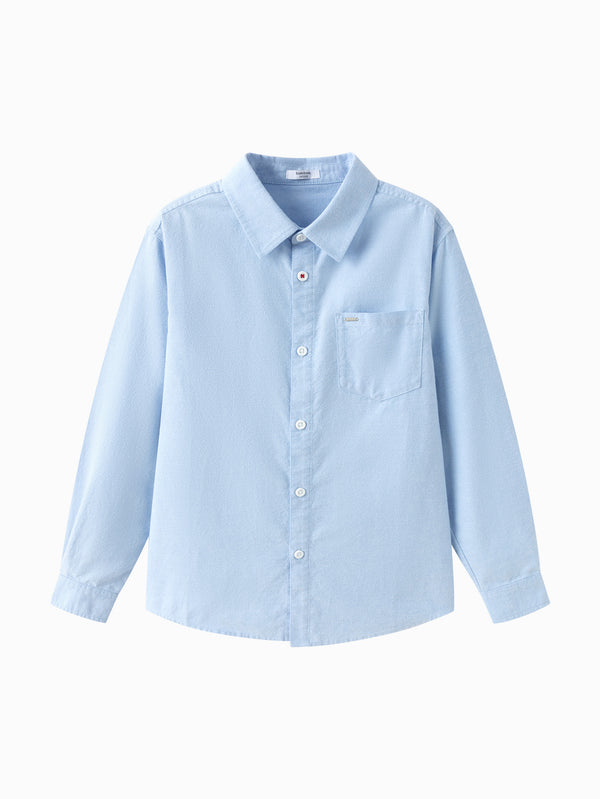 Blue Long Sleeve Shirt