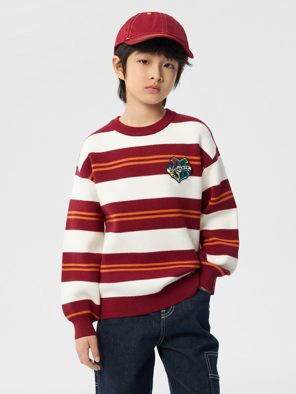 【Harry Potter IP】Sweater 2025 Spring New Boy Round Neck Sweater