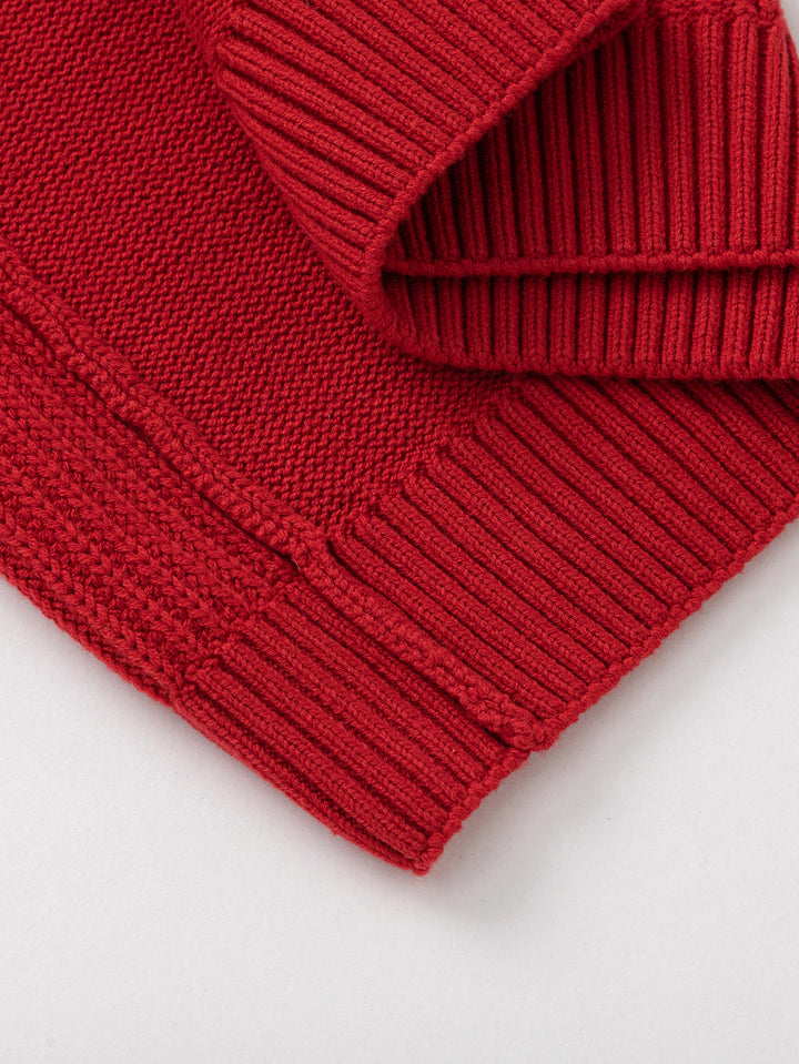 Chinese Red Sweater