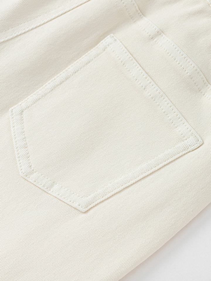 Cream White Trousers