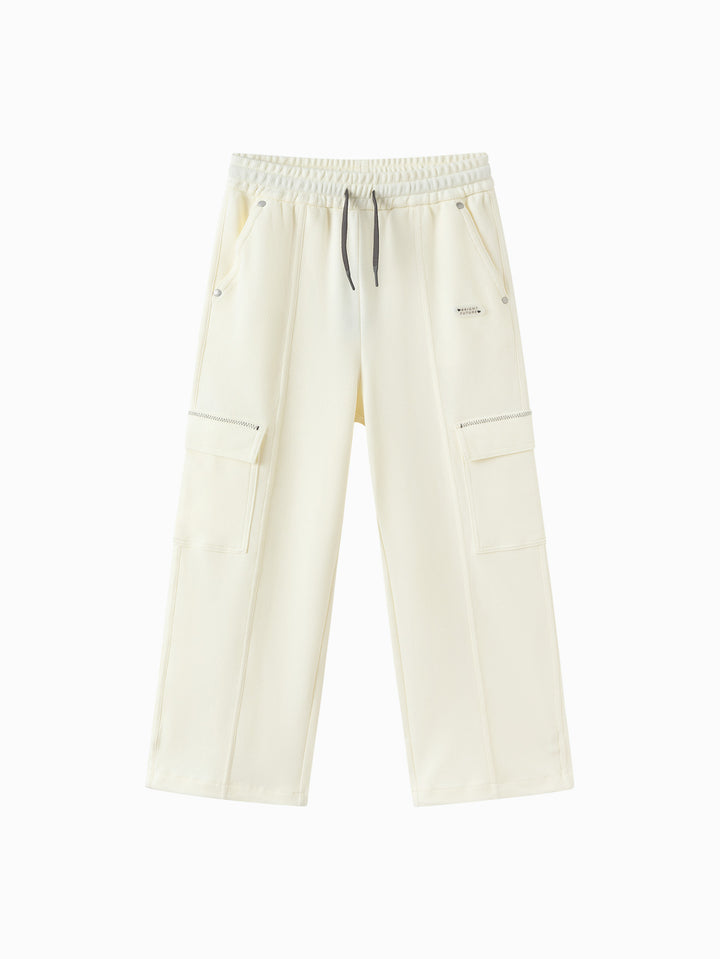 Cream White Trousers