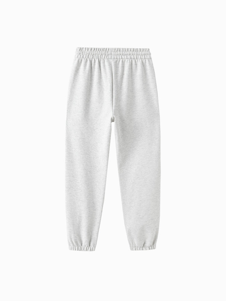 Light Melange Gray Trousers