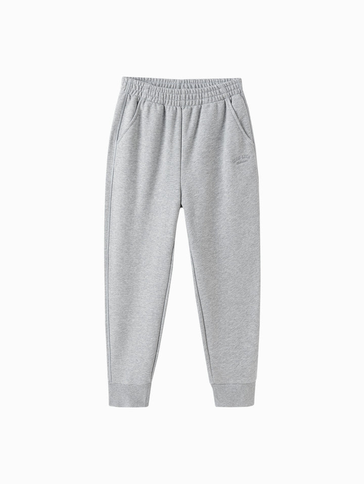 Light Melange Gray Trousers