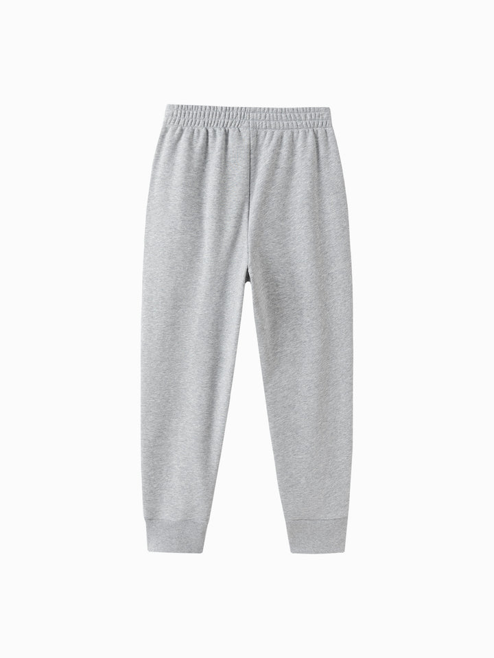 Light Melange Gray Trousers