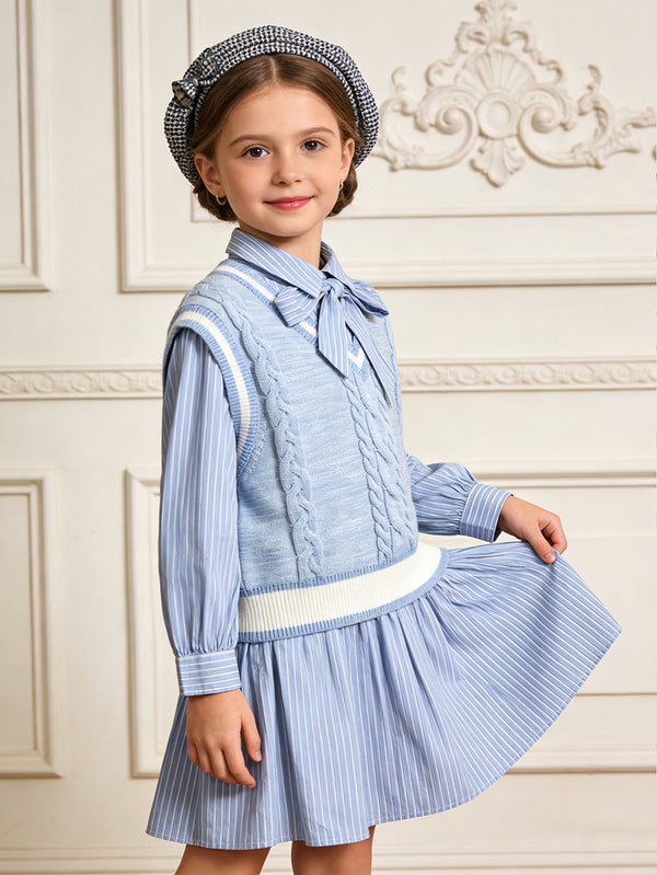 2025 Bộ vest áo len mới