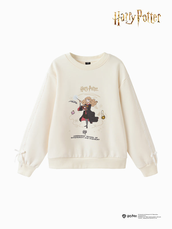 【Harry Potter IP】Pull 2025 Printemps Nouveau Style Pull Col Rond Fille