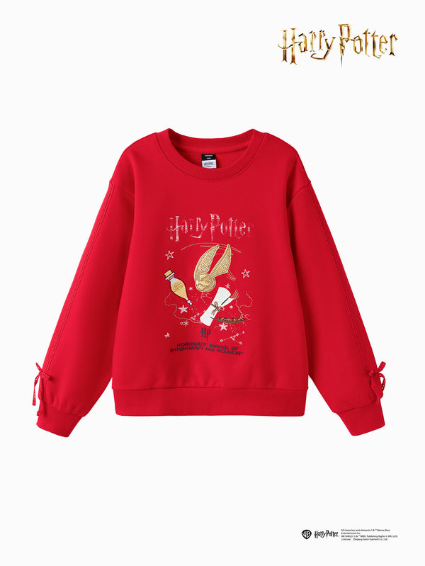 Sweat à capuche Harry Potter IP 2025 Printemps Nouvelle fille Sweat à capuche col rond