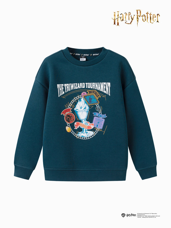 Harry Potter IP Hoodie 2025 Frühling Neuer Rundhals-Kapuzenpullover für Jungen