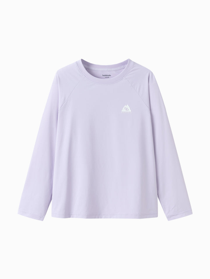 Violet Toddler Unisex Round V-Neck Long Sleeve T-Shirt