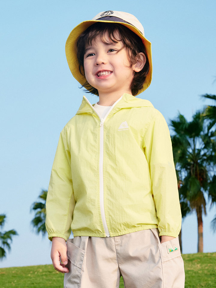 Yellow Green Toddler Unisex Woven Causal Clothes