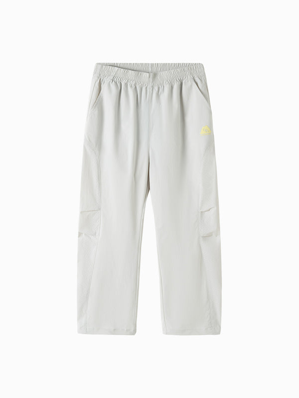 Morning Gray Toddler Girl Woven Trousers