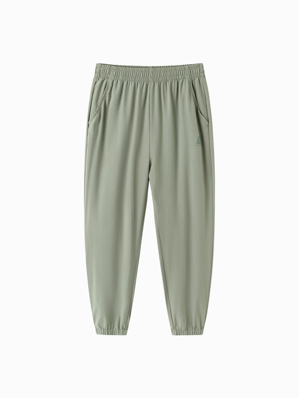 Dusty Green Toddler Unisex Woven Trousers