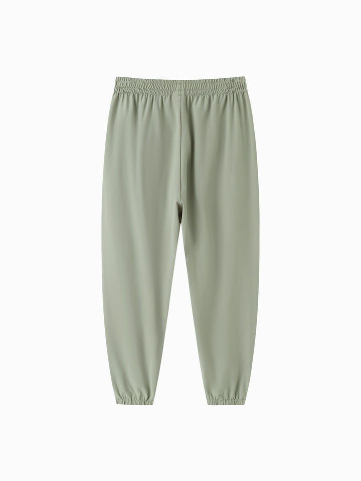 Dusty Green Toddler Unisex Woven Trousers