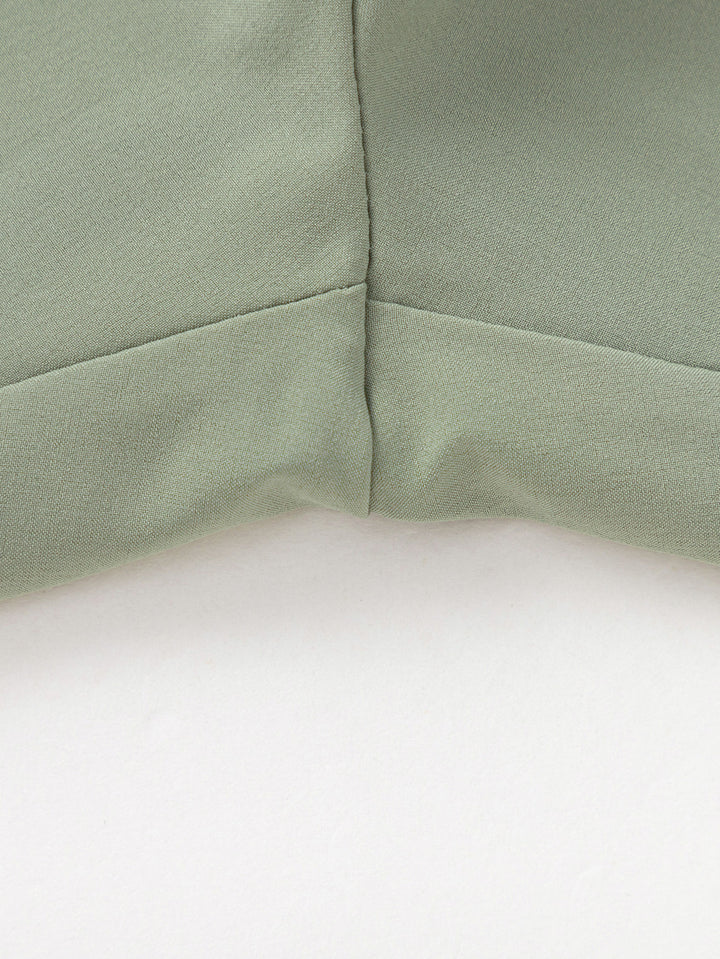 Dusty Green Toddler Unisex Woven Trousers