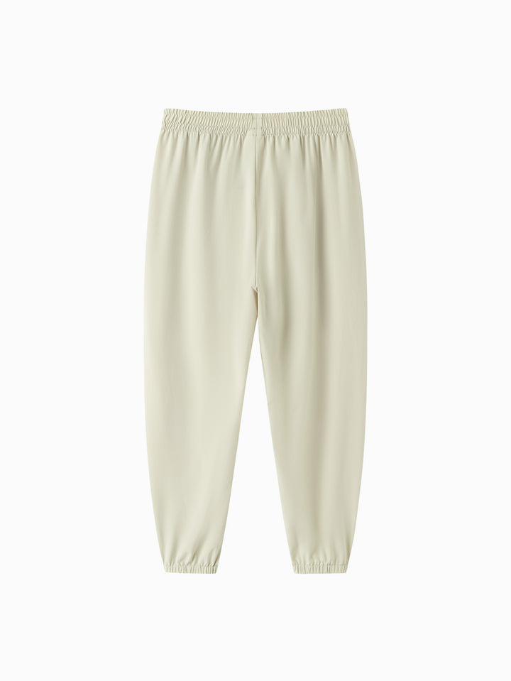 Shell Khaki Toddler Unisex Woven Trousers