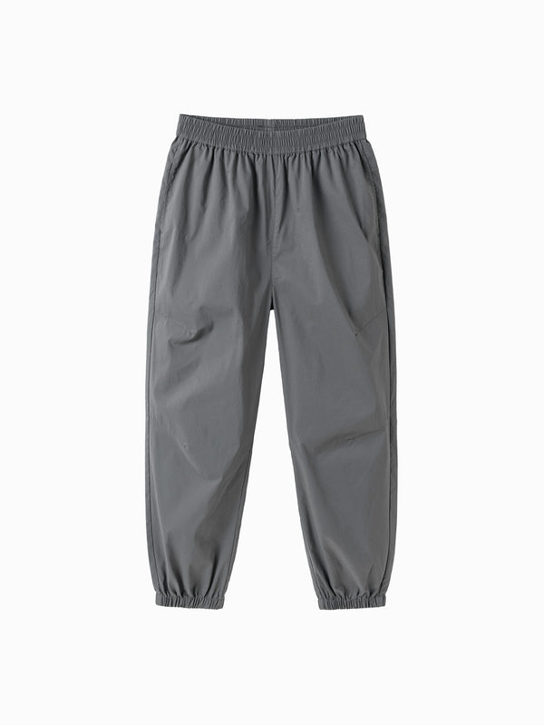 Cool Gray Toddler Unisex Woven Trousers