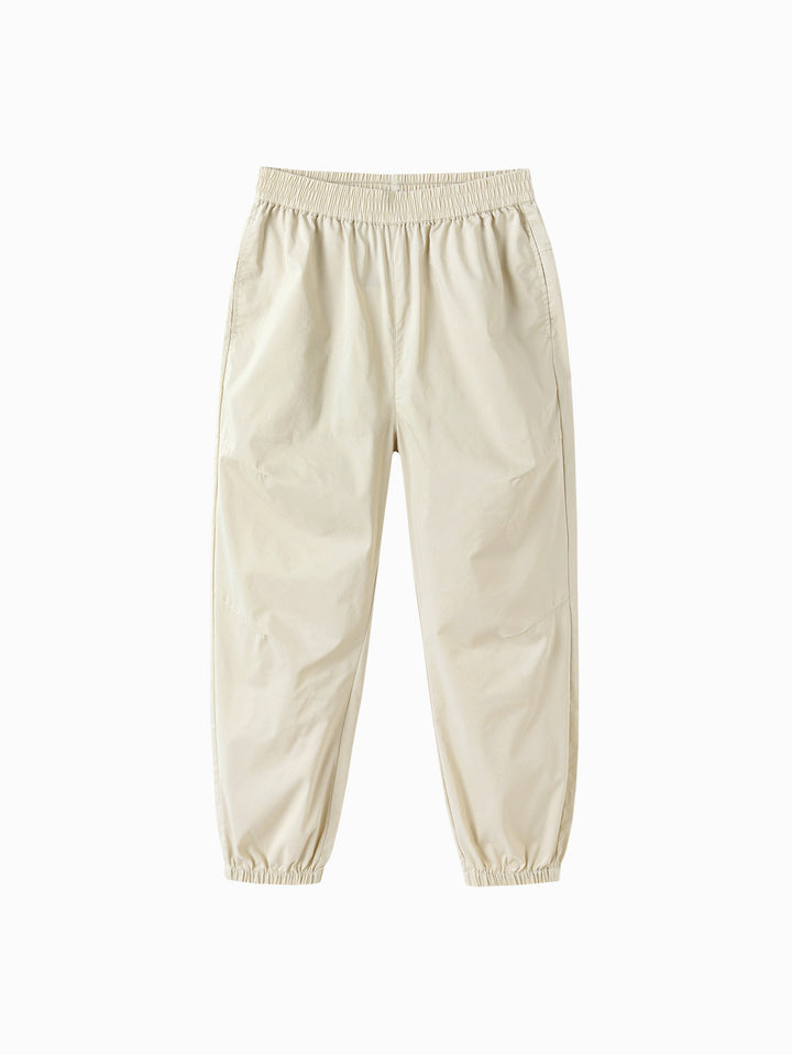 Shell Khaki Toddler Unisex Woven Trousers