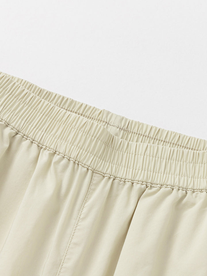 Shell Khaki Toddler Unisex Woven Trousers