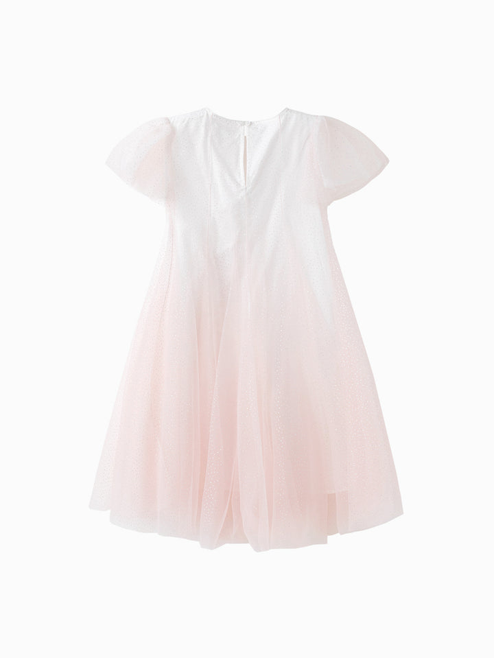 Pink Toddler Girl Woven Dress