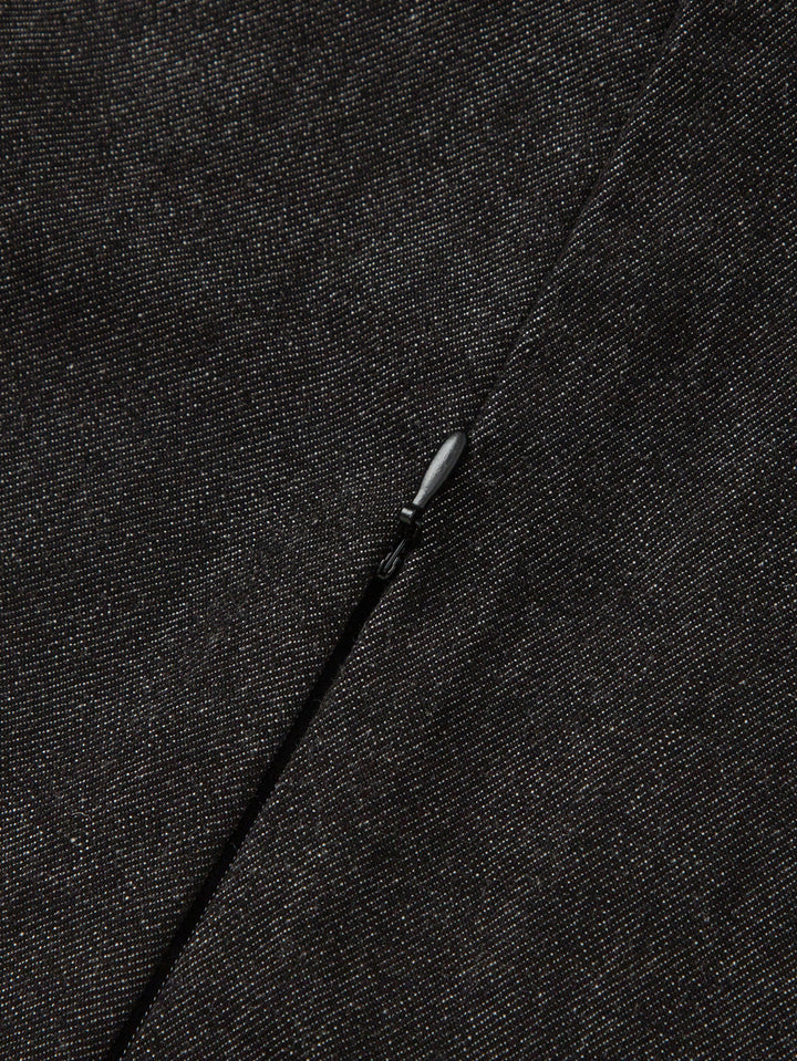 Purple Toddler Girl Denim Dress