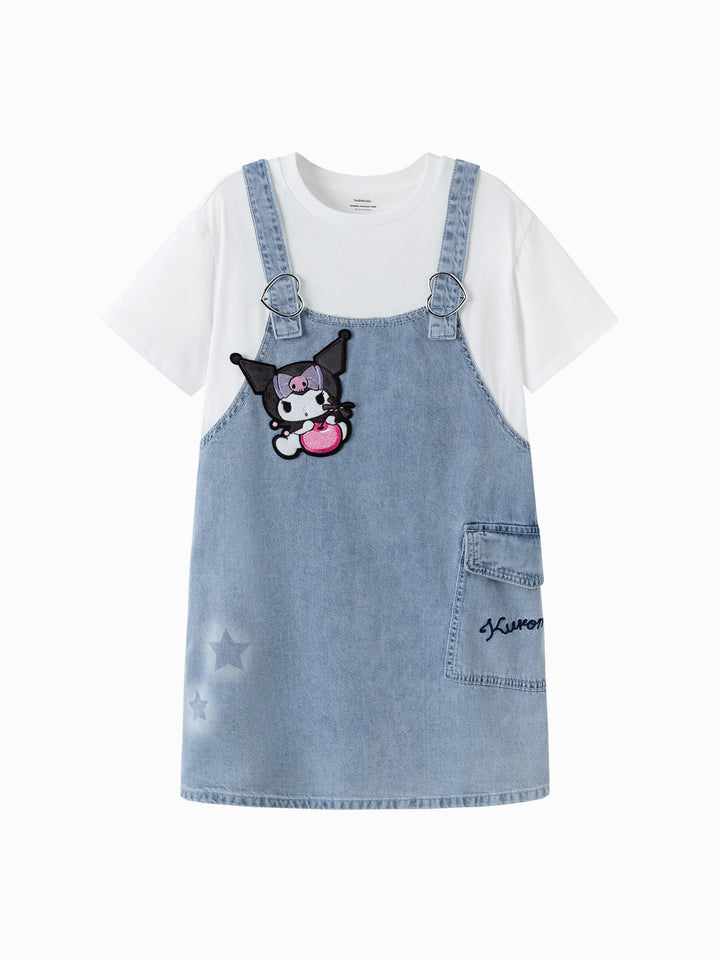 Denim Light Blue Toddler Girl Denim Dress